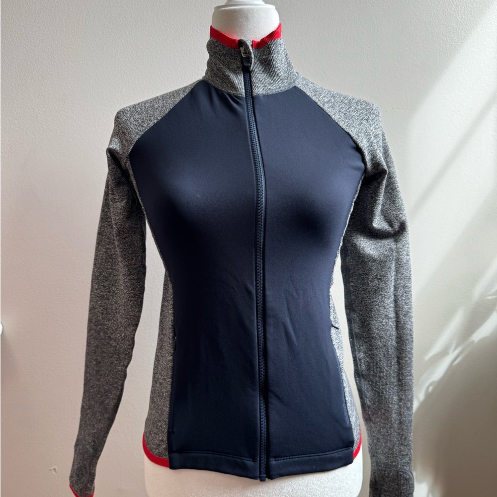 ATHLETA Women's Gray and Blue Jacket